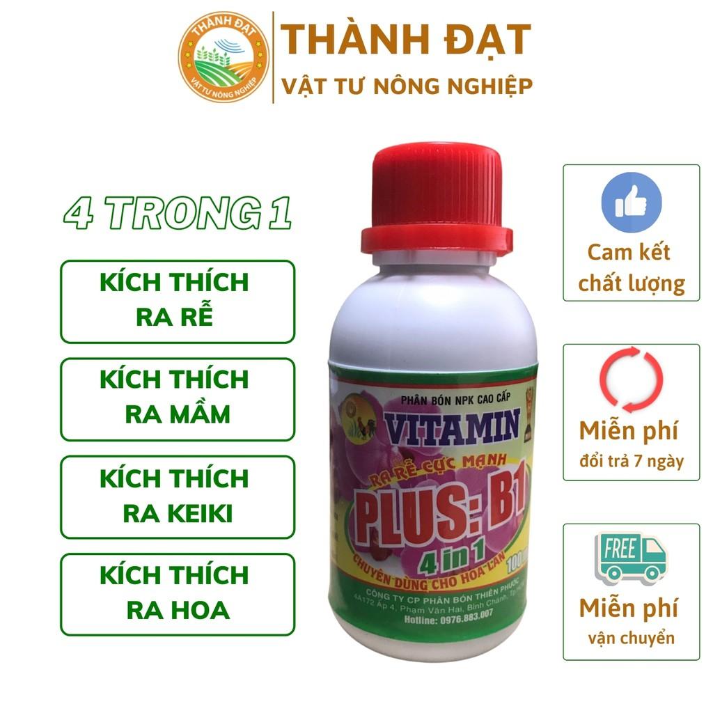 Phân bón lá Vitamin B1 Plus 4 trong 1  lọ 100ml