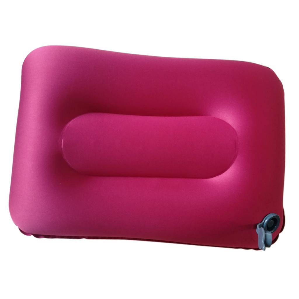 2xInflatable Camping Pillow Head Neck Protective, Rest Blow Travel Pillows