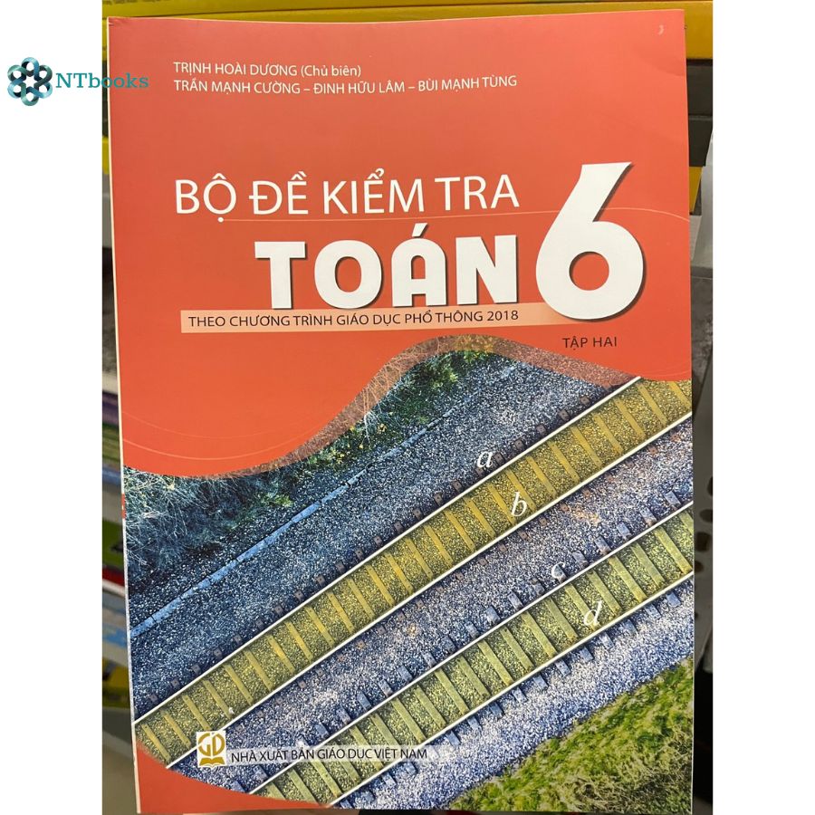Sách Bộ đề kiểm tra Toán 6 Tập 2