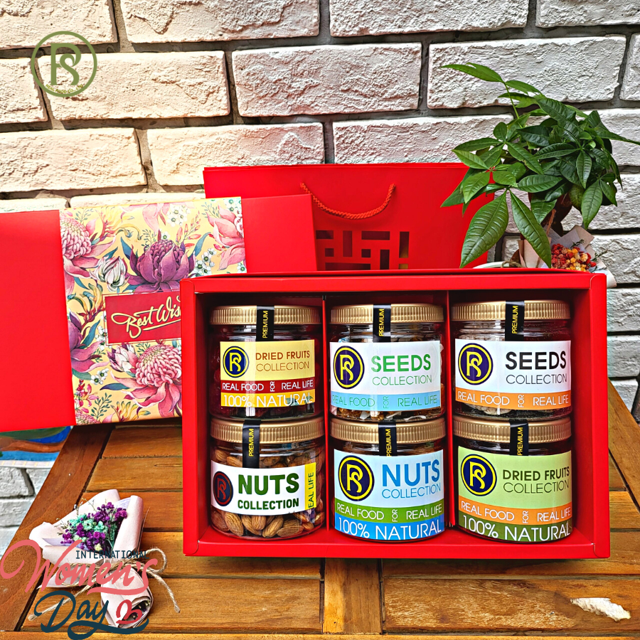 [Quà tặng] Set Quà Healthy Nuts Real Food