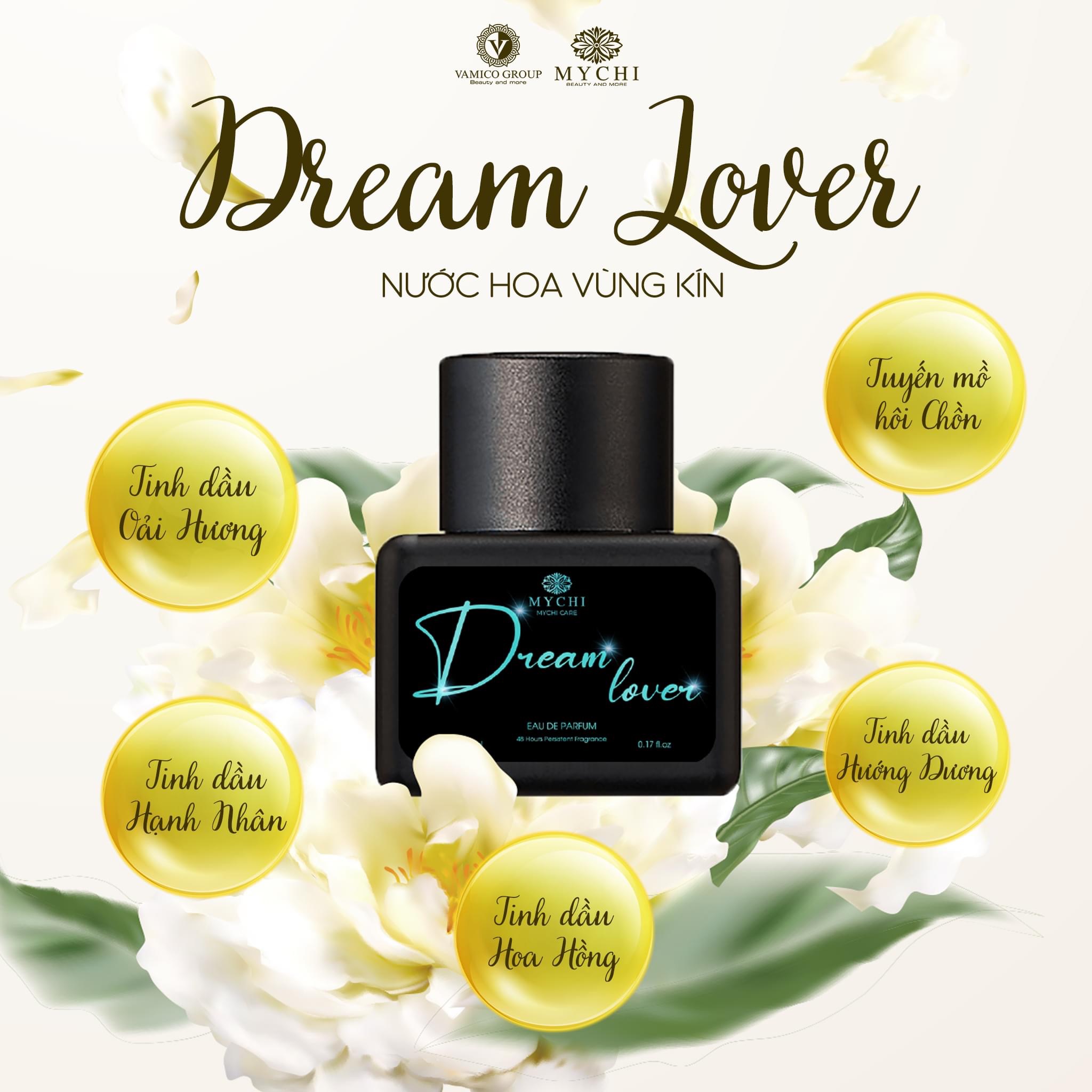 Nước Hoa Cô bé Thương Hiệu Mychi (Dream lover) lưu hương 48h gợi cảm quyến rũ