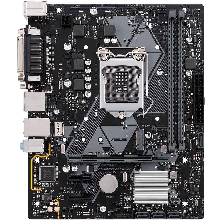 Bo Mạch Chủ Mainboard ASUS PRIME H310M-D R2.0 - Hàng Chính Hãng