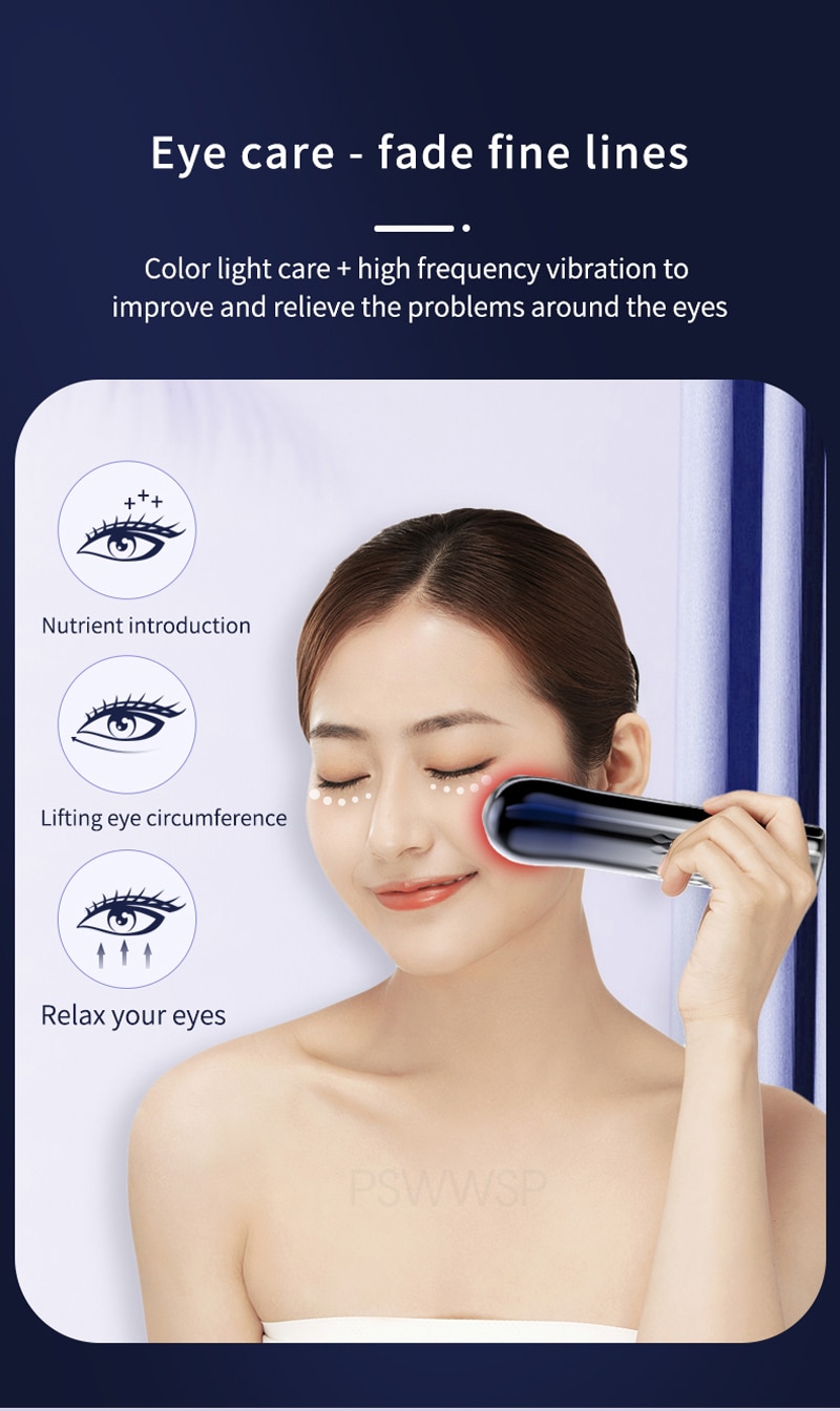 Dụng Cụ Massage Cầm Tay Nâng Cơ Mặt Làm Trẻ Hóa Da Bloom 5 Skin Tightening Tech - 15 phút mỗi ngày sẽ hiệu quả