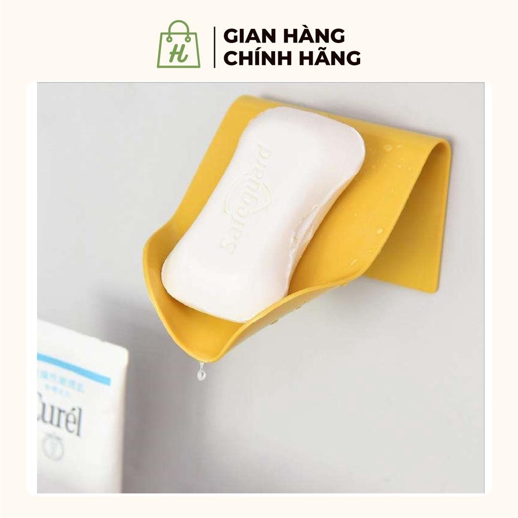 Kệ xà phòng dán tường kiểu Nhật Khay xà phòng dán tường nhựa PP siêu bền