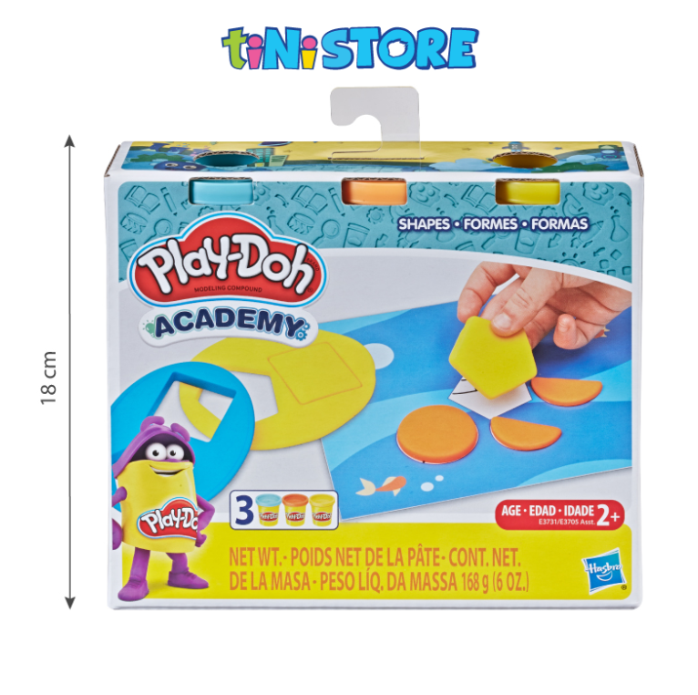 Bộ đồ chơi đất nặn hình học cơ bản Play-Doh