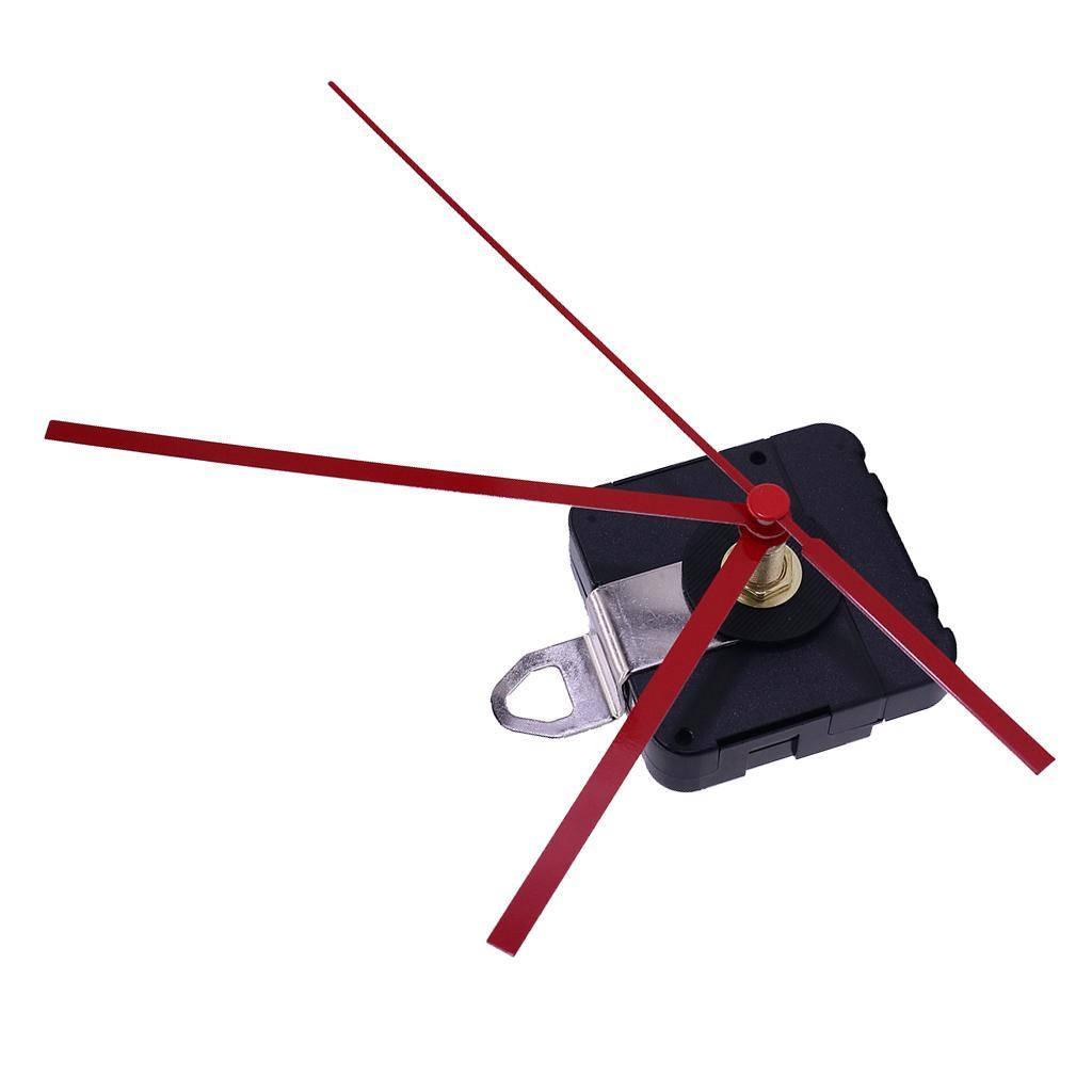 2-10pack Wall Clock Movement Repair Set Clock Hands Replacement Part Set Red