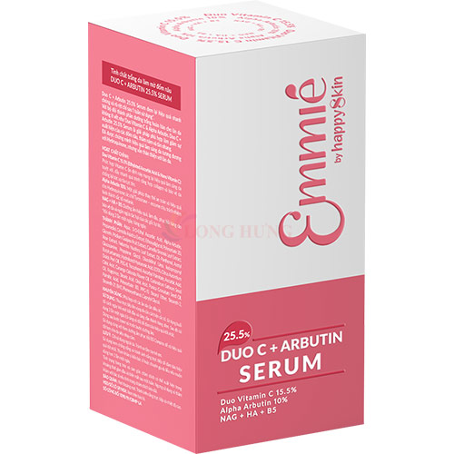 Tinh chất làm mờ đốm nâu, thâm nám Emmié Duo C + Arbutin 25.5% Serum (30ml) - Hàng chính hãng
