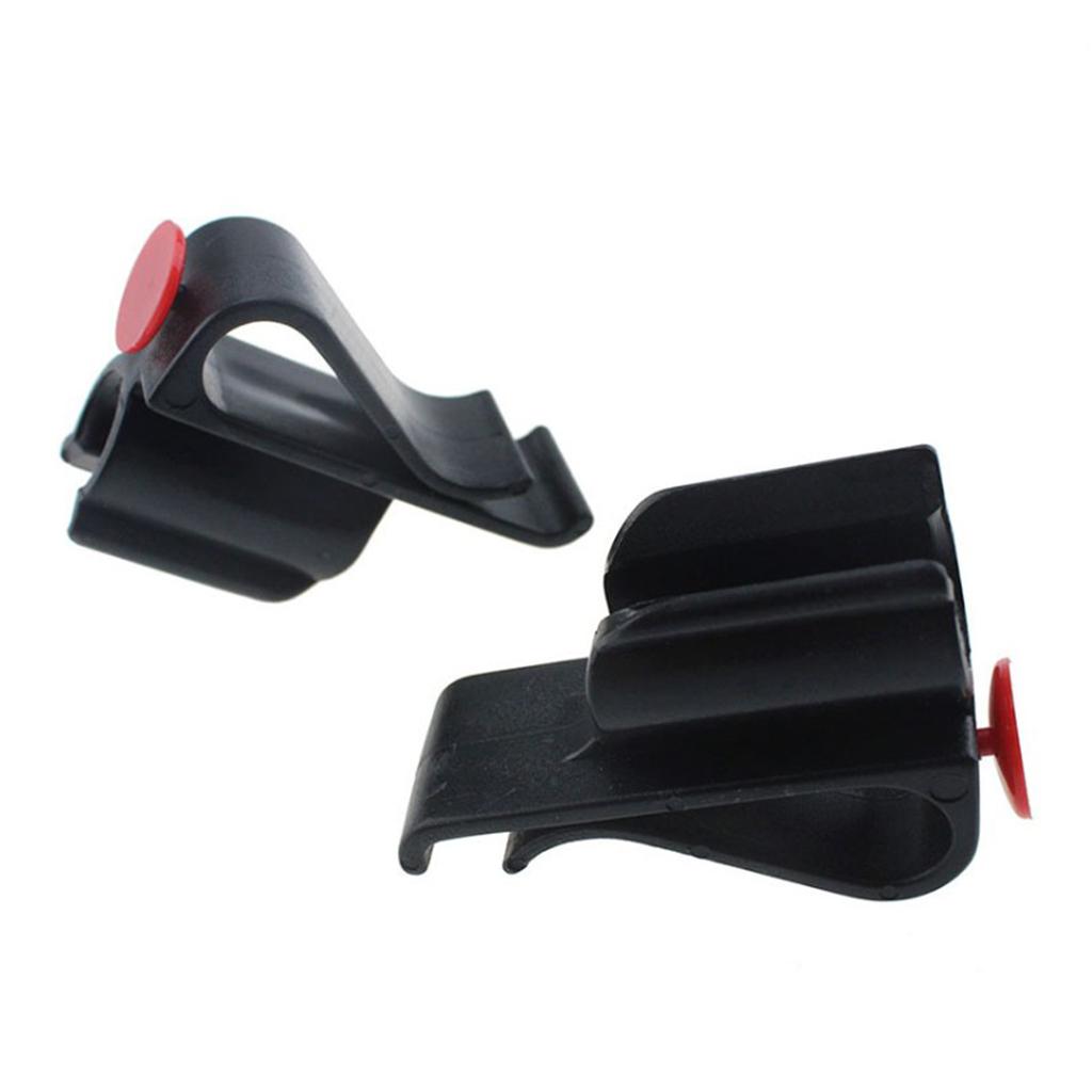 Black 2Pcs Golf Club Organizers Putter Clip Holder & Ball Marker / Iron Driver Protector, can Attach to your Golf Bag Belt