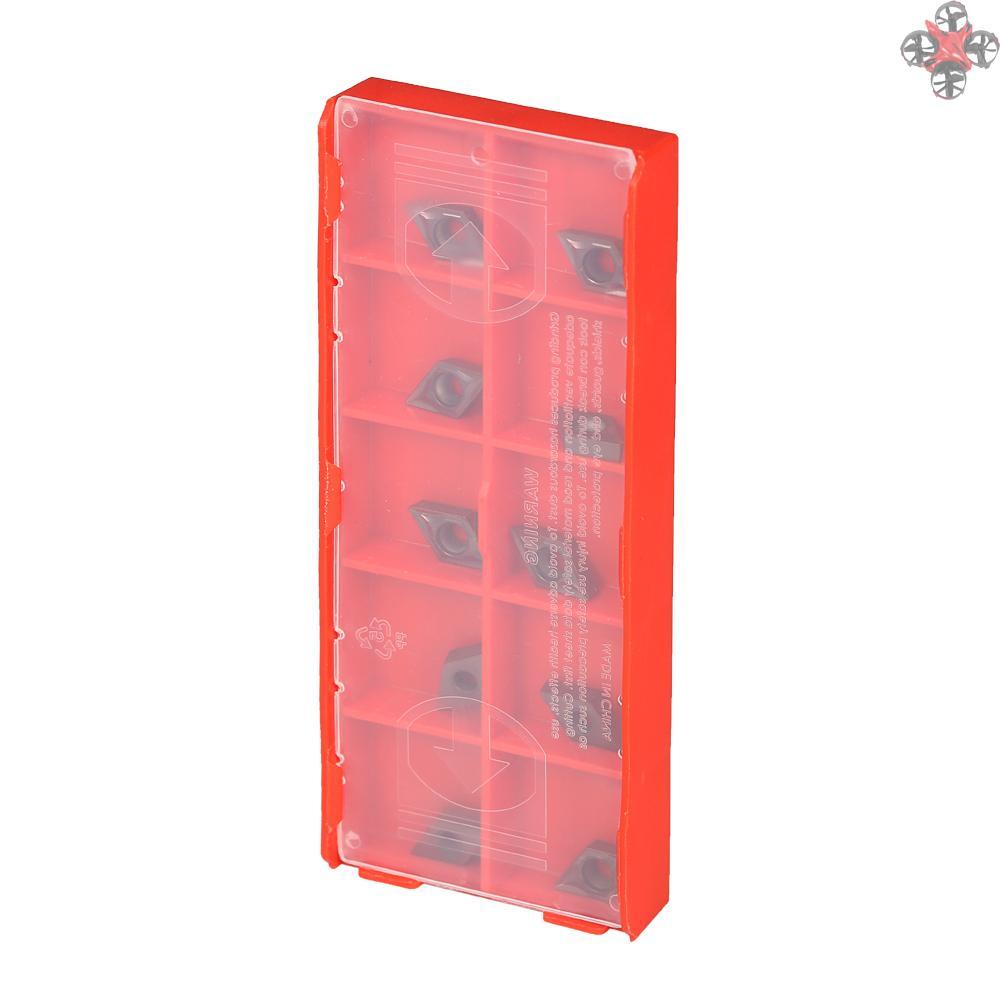 Hộp 10 Chèn Cacbua Dcmt070204 Vp15Tf Dct21.51 Cho Máy Tiện
