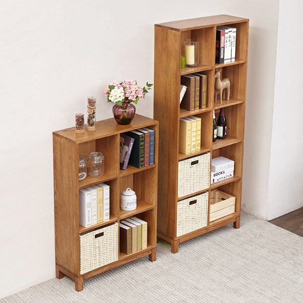 Giá sách gỗ công nghiệp thiết kế đẹp hiện đại