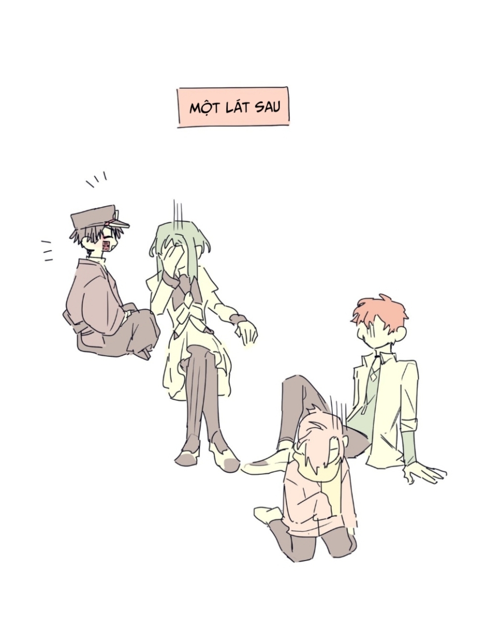 những mẫu truyện nhỏ của hanako do fan vẽ chapter 8 4