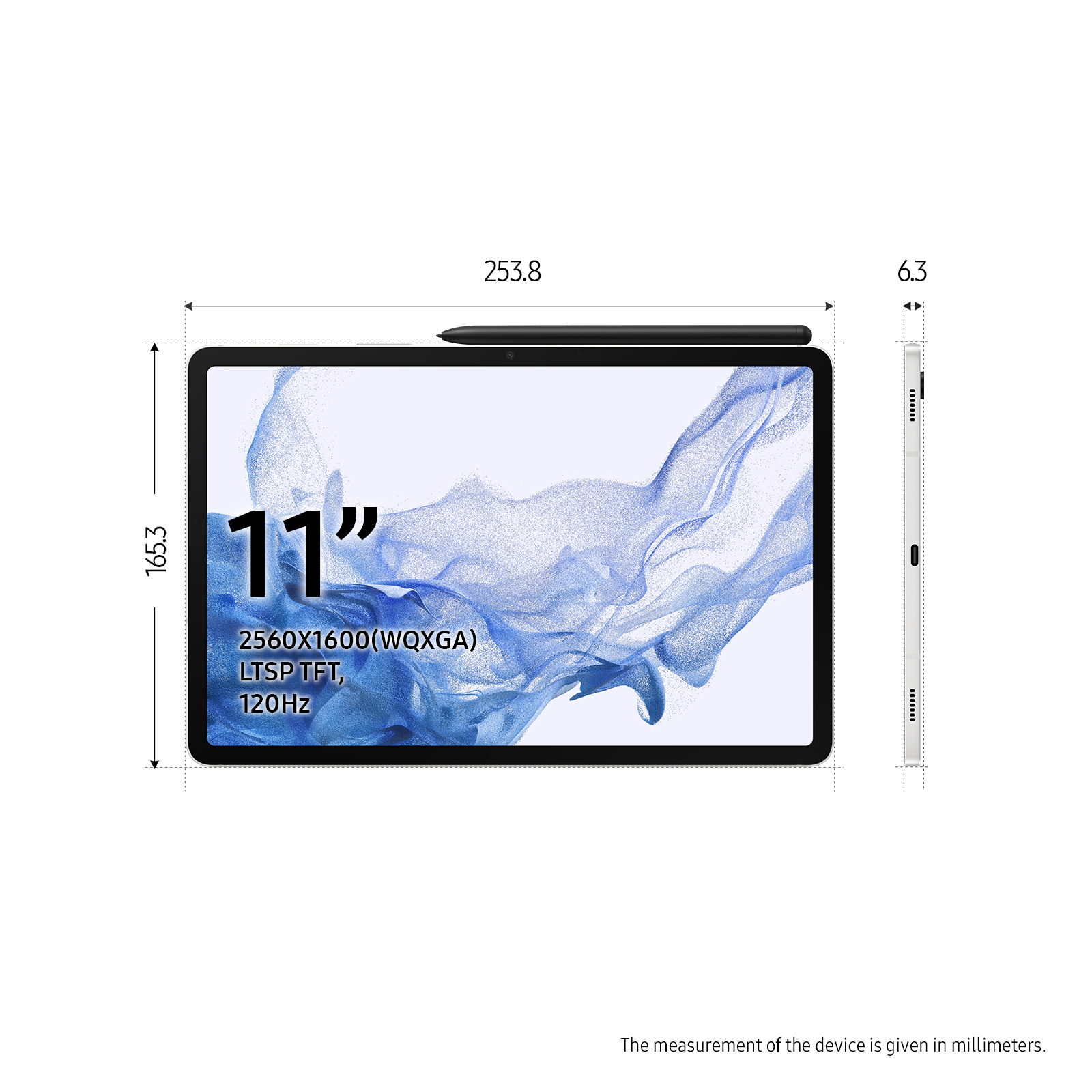 Máy tính bảng Samsung Galaxy Tab S8 (8gb/128gb) - Hàng chính hãng