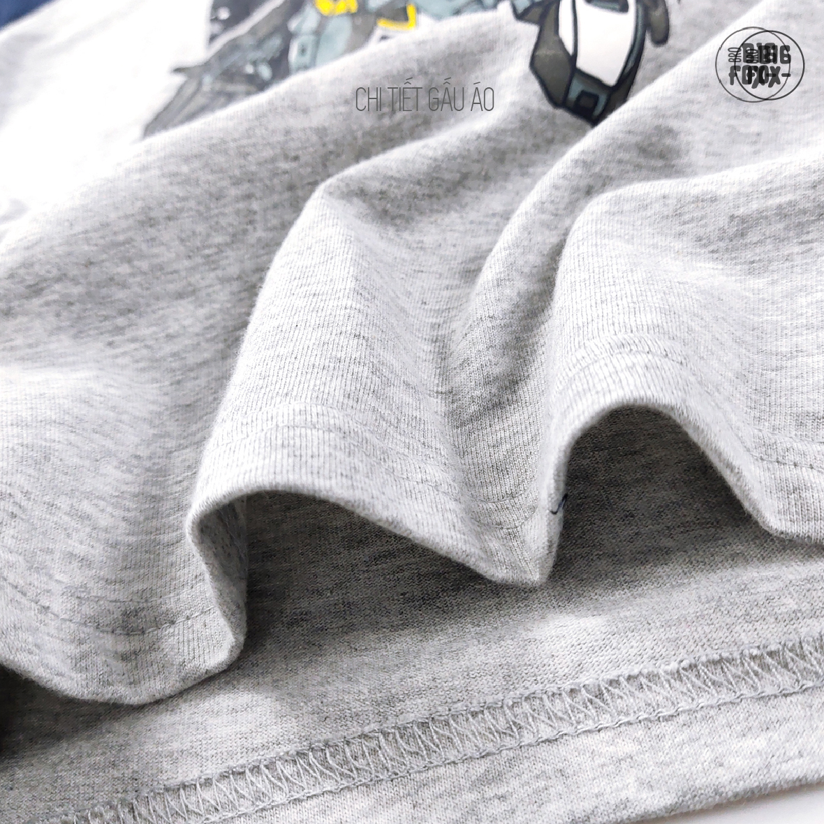 Áo thun bé trai BIGFOX - MISS MEOW size đại, áo cho bé chất cotton phong cách Âu Mỹ in Robot 11 - 37 kg QATE