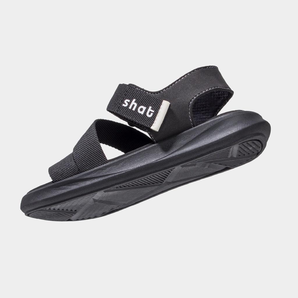 Giày Sandals Unisex Thời Trang Shat S2 Full Đen S2M1010