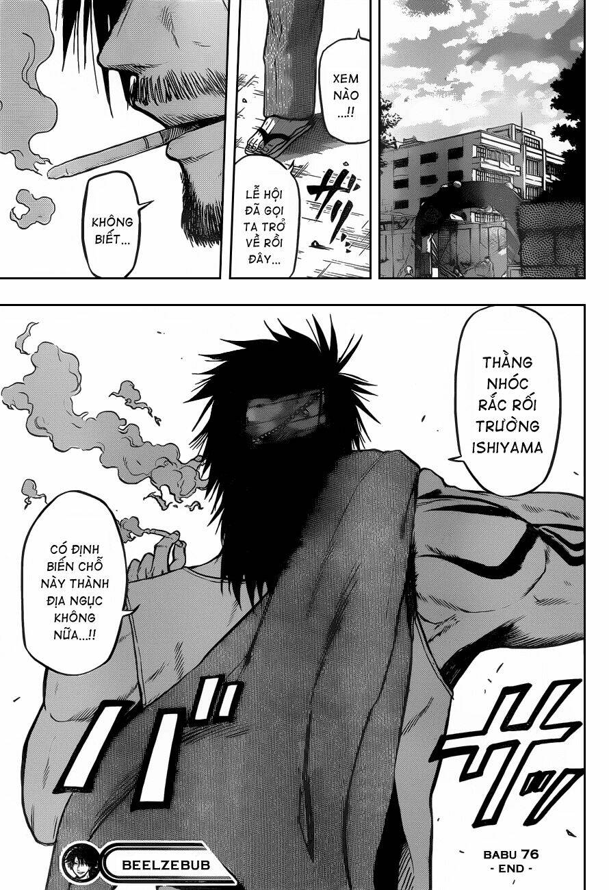beelzebub - vua quỷ chapter 76 19