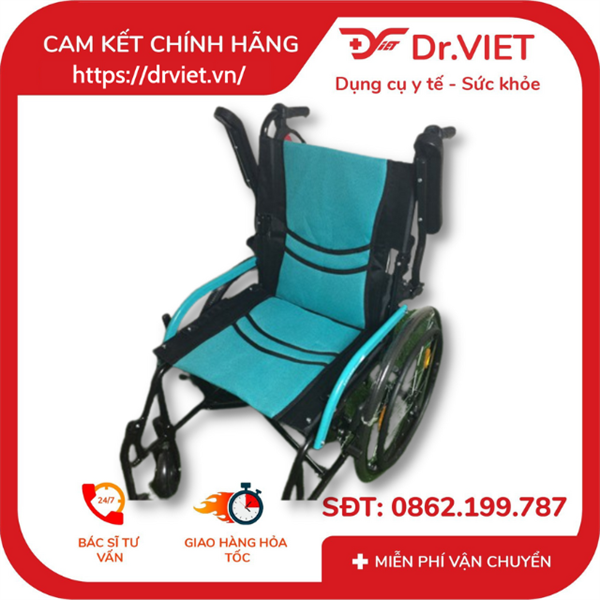 Xe Lăn Tay Du Lịch Cao Cấp Lucass X-303 cho người già chính hãng, cho người bệnh nhân nhập khẩu, siêu nhẹ siêu bền