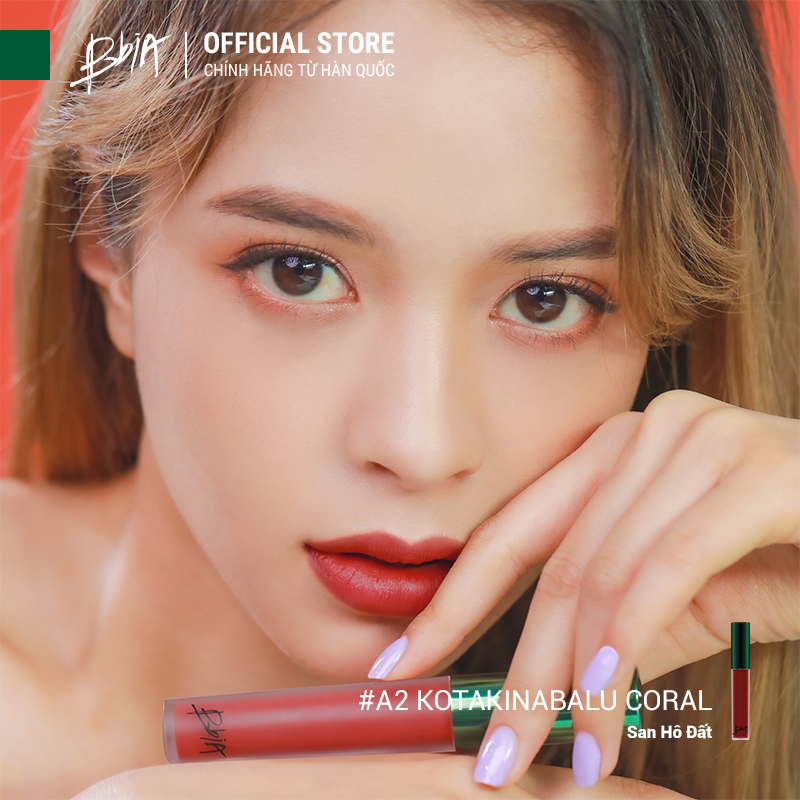 Son kem lì Bbia Last Velvet Lip Tint Asia Edition 5g (5 Màu)