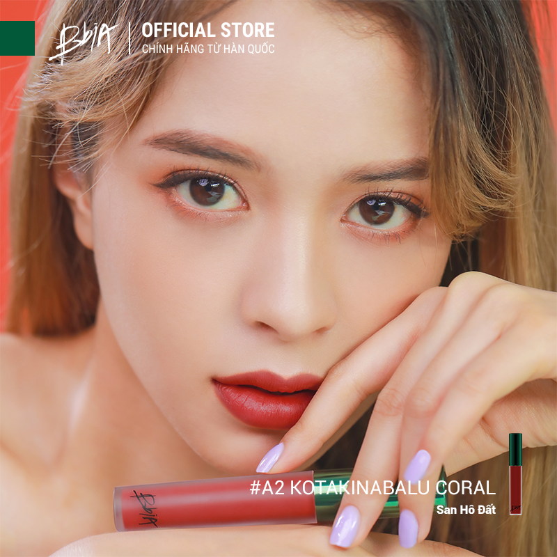 Son kem lì Bbia Last Velvet Lip Tint Asia Edition 5g (5 Màu