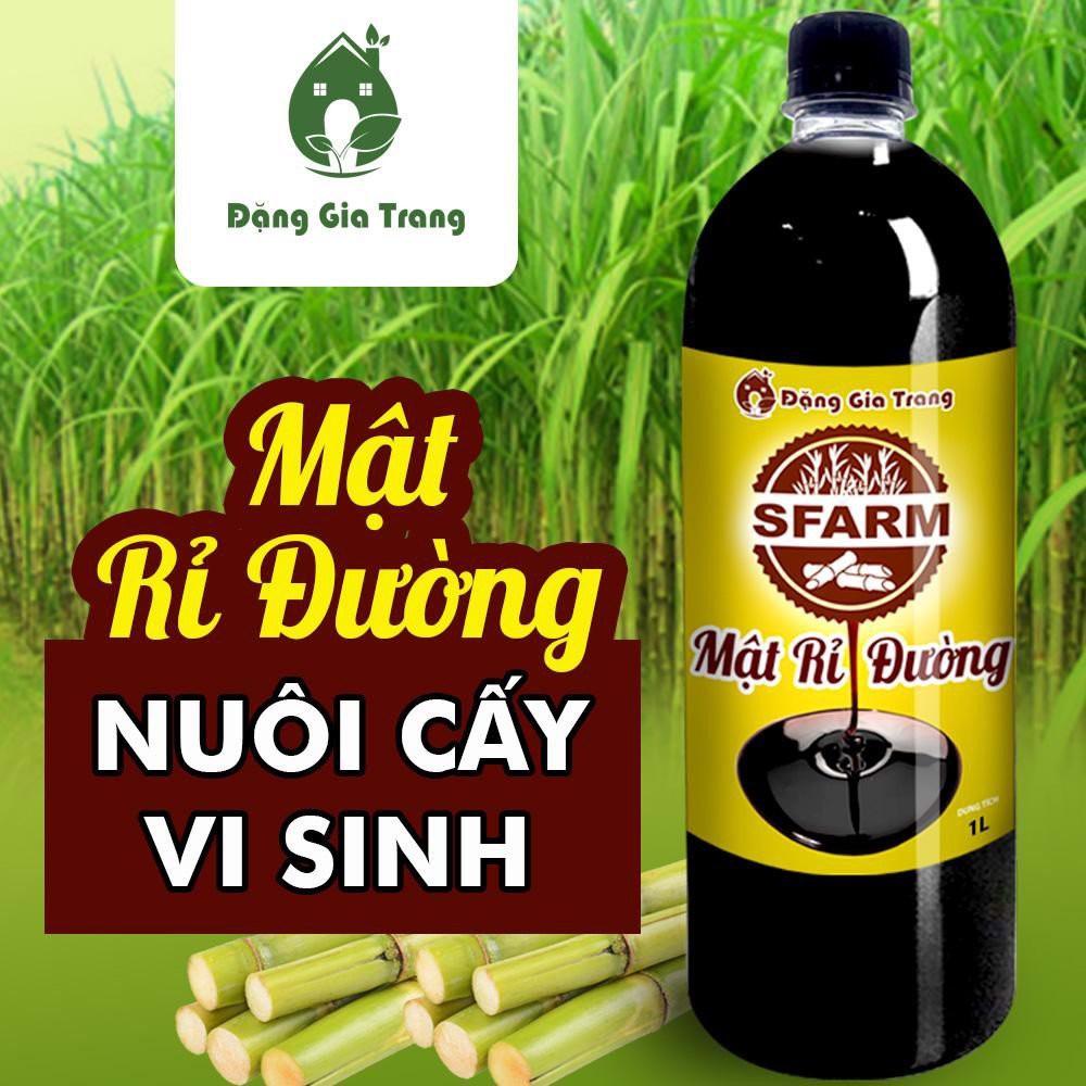 Mật rỉ đường  nuôi EM thứ cấp  chai 1 lít
