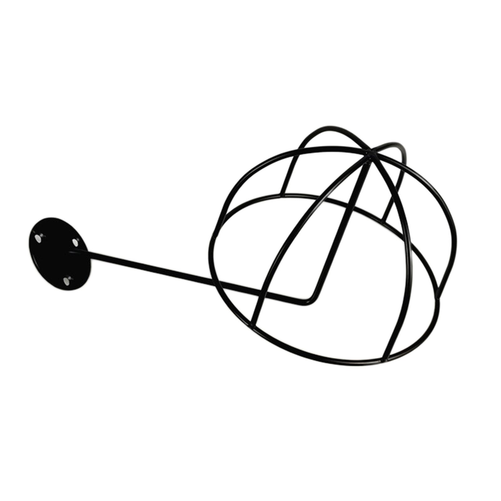 Display Rack Storage Holder Wall Mount Motorcycle Helmet Hat Hook