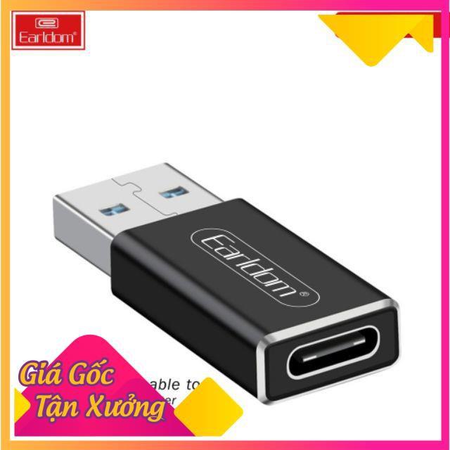 Đầu chuyển đổi Earldom type c sang usb và ngược lại-HÀNG CHÍNH HÃNG