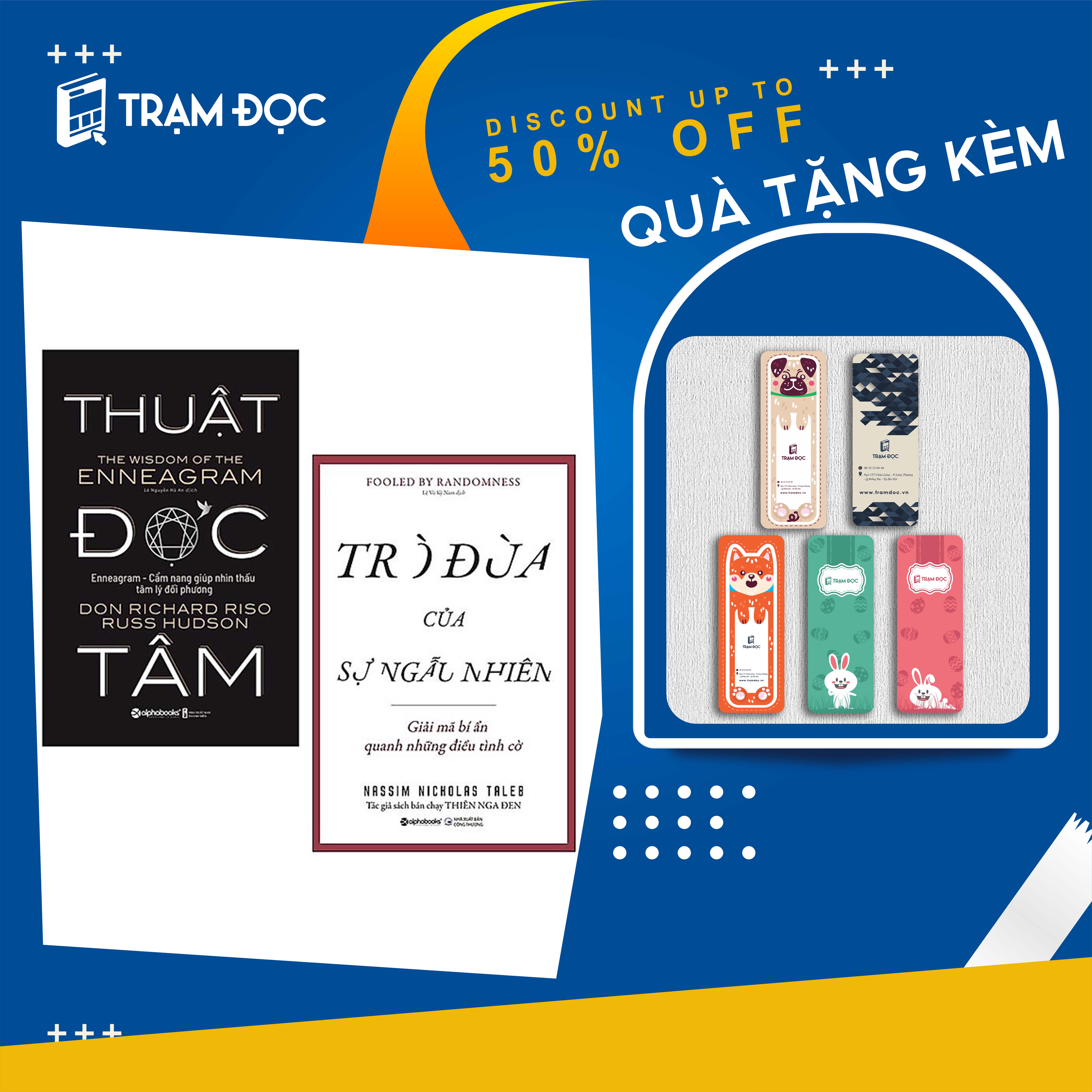 Trạm Đọc Official | Combo Sách Kỹ Năng Sống:  Trò Đùa Của Sự Ngẫu Nhiên + Thuật Đọc Tâm -