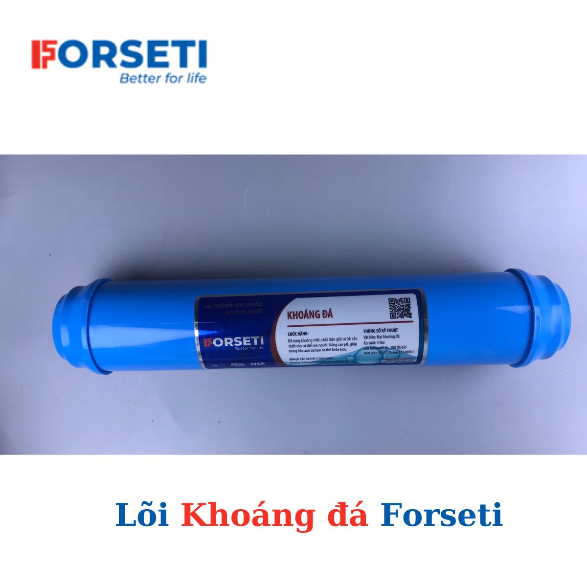 Lõi lọc nước Forseti khoáng đá - Hàng chính hãng