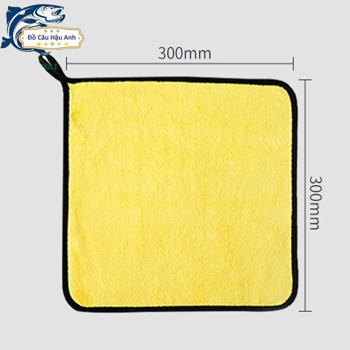 Khăn Lau Đa Năng MicroFiber siêu thấm không xổ lông rất tiện ích