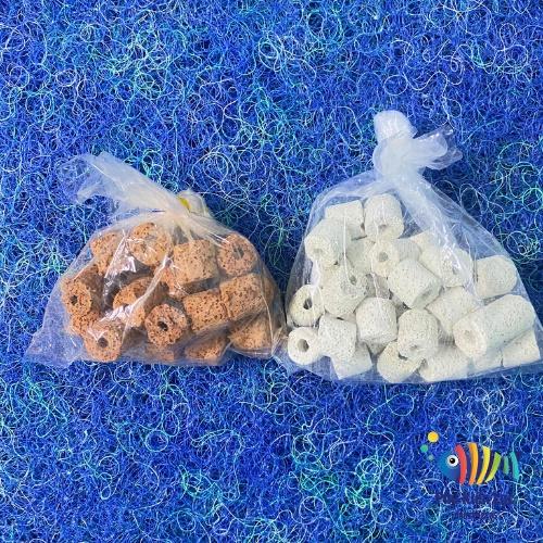 Combo Vật Dụng Lọc Bể Cá: Sứ Trắng Và Sứ Đỏ