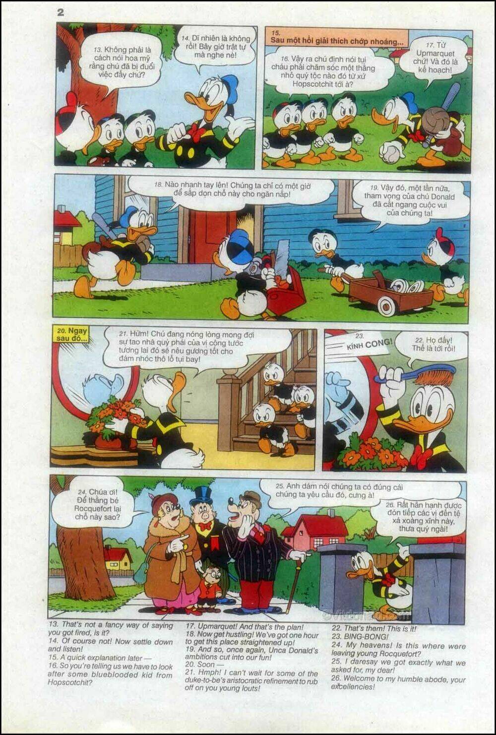 donald và bạn hữu chapter 73 6