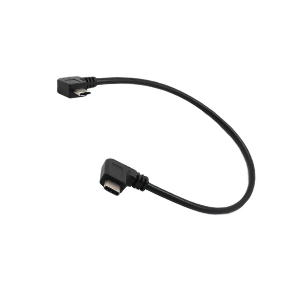 Tương Thích Cổng Micro USB Sang Type C Cáp Dữ Liệu 90 Độ Video Cáp Dữ Liệu Dành Cho DJI Mavic Pro