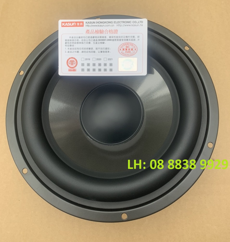 CẶP LOA BASS 20 KASUN TỪ 140 COIL 45 HỒNG KÔNG CHÍNH HÃNG - 200W - GIÁ 2 LOA