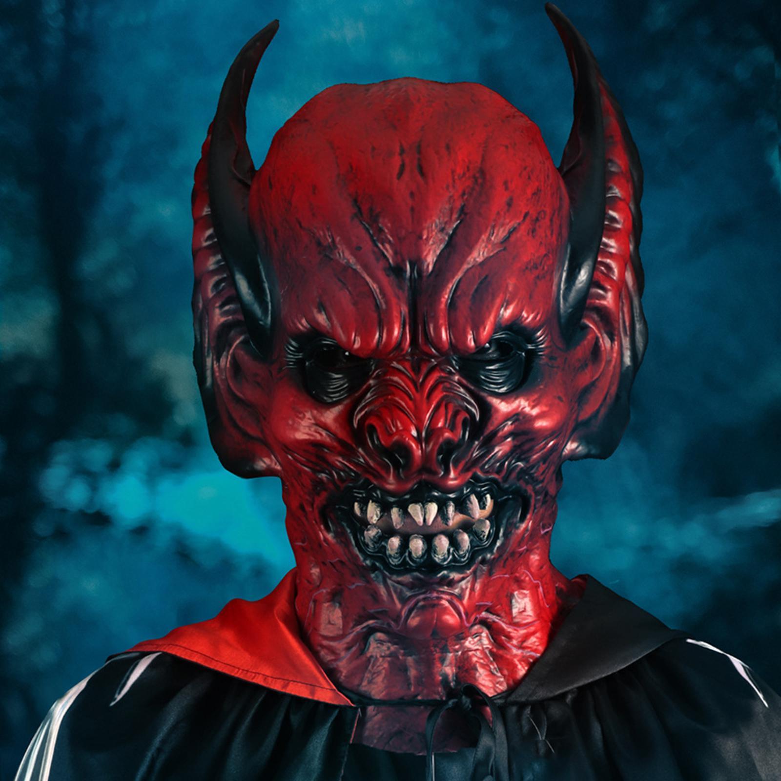 Halloween Horrible , Masquerade Devil Scary , Headgear Party , Cosplay  for Cosplay Halloween, Dress up, Nightclub, Costume
