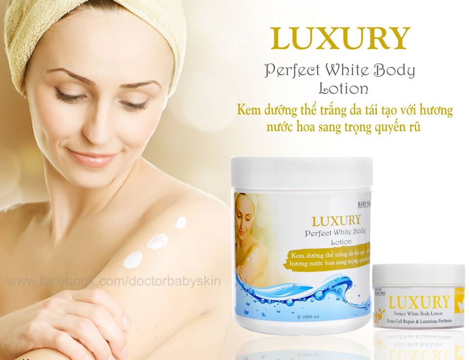 KEM LUXURY DƯỠNG THỂ TRẮNG DA BAN ĐÊM - DOCTOR BABY SKIN