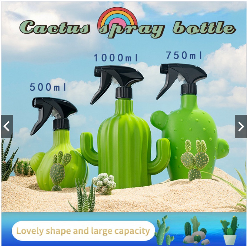 Bình Phun Sương Tưới Cây Cầm Tay Hình Xương Rồng Ngộ Ngĩnh