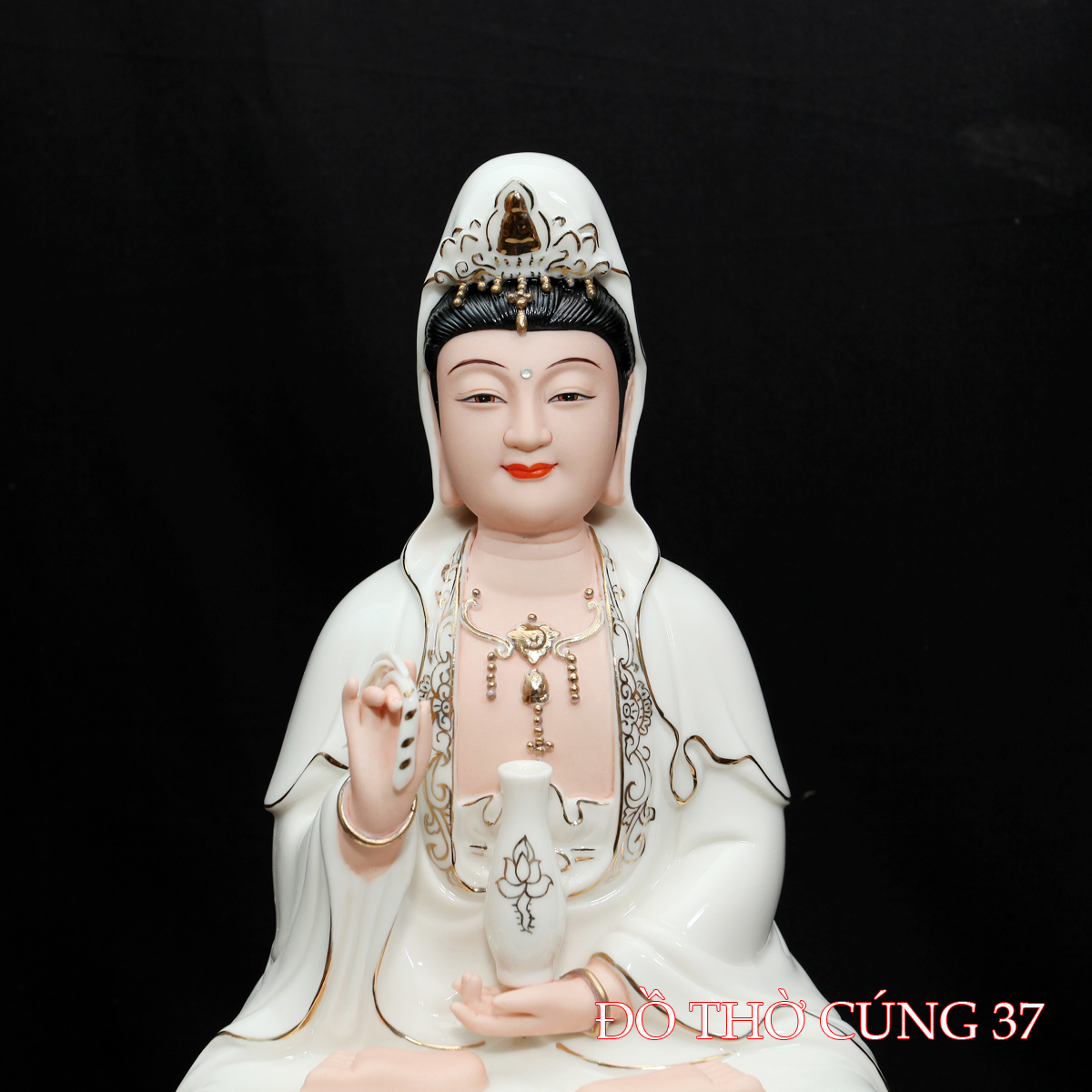 Bộ Tây Phương Tam Thánh - men sứ cao cấp