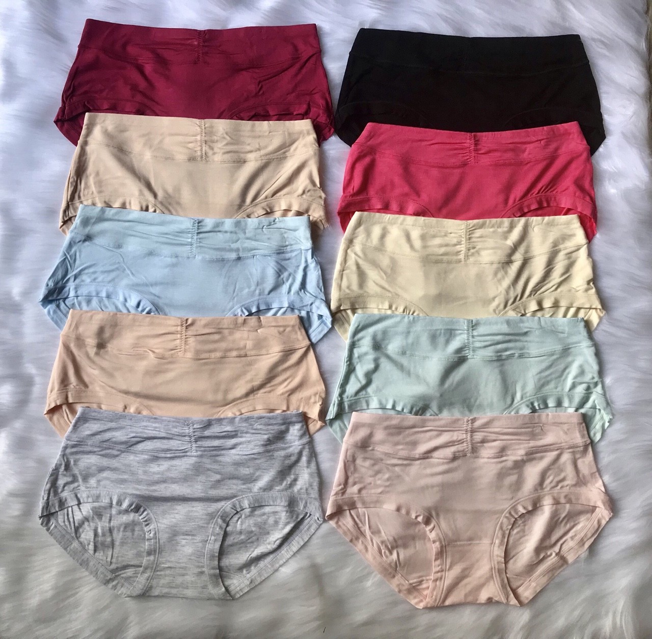 COMBO 5 QUẦN MW COTTON NHÚN