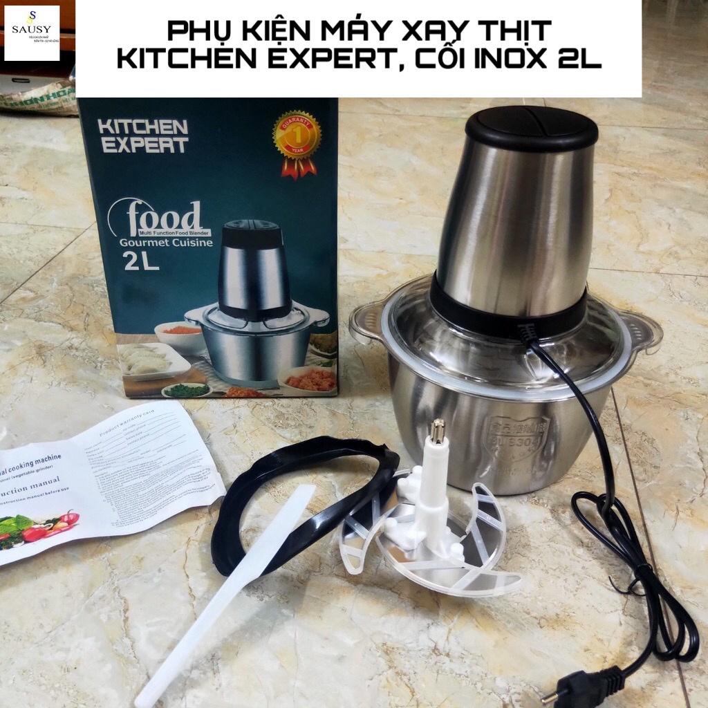 Máy xay đa năng Kitchen Expert Hàng Tốt,Máy xay thịt, xay thực phẩm,máy xay inox 2L