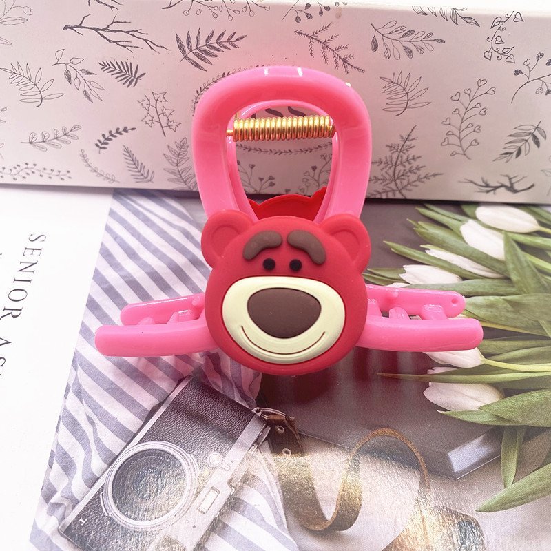 Sét 4 Kẹp Tóc Càng Cua Cho Bé Hoạt Hình Dễ Thương 8X5Cm