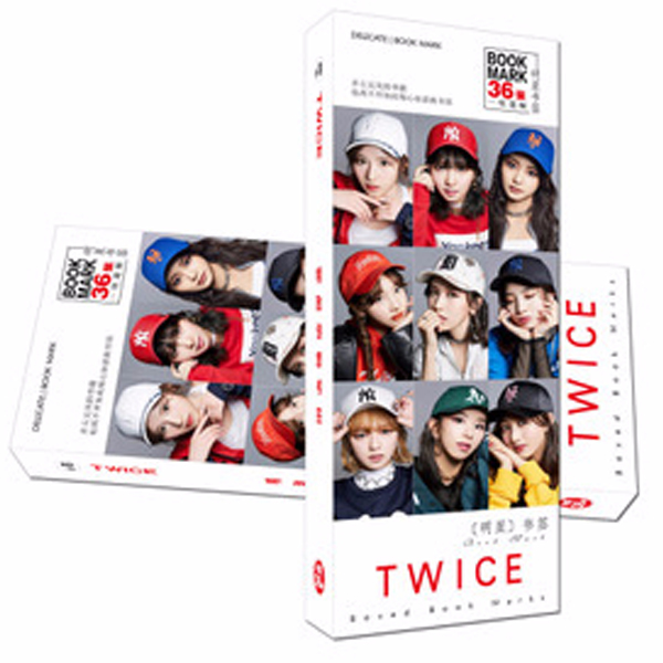 Bookmark Twice 36 tấm (2 mẫu)