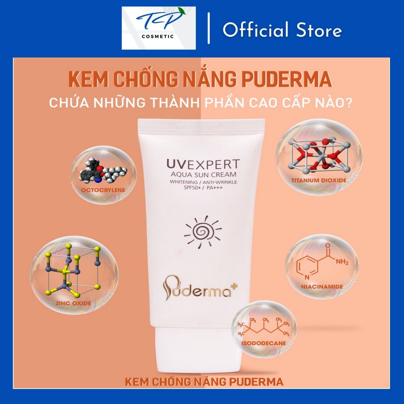 Kem Chống Nắng Hàn Quốc PUDERMA UVEXPERT AQUA : bảo vệ da trước tác hại của các tia UV từ ánh nắng mặt trời