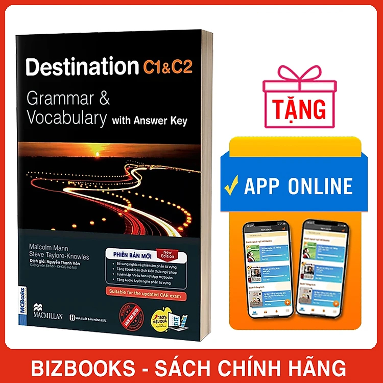 Destination C1&Amp;C2 Grammar And Vocabulary Kem Đap An Tặng Audio Và Bài Tập Thực Hành Mcbooks