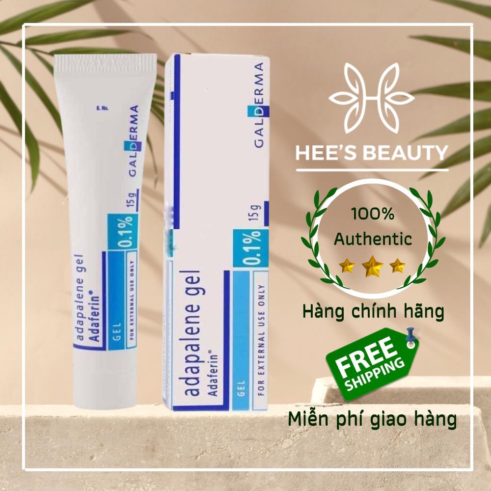 Adaferin 0.1% - Gel Adapelene 0.1% cho da dầu mụn- Hee's Beauty Skincare