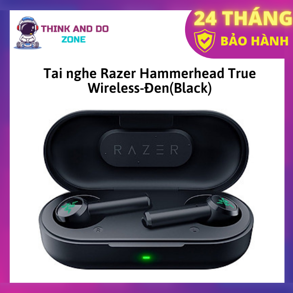 Tai nghe Razer Hammerhead True Wireless-Đen(Black)_RZ12-02970100-R3A1- HÀNG CHÍNH HÃNG