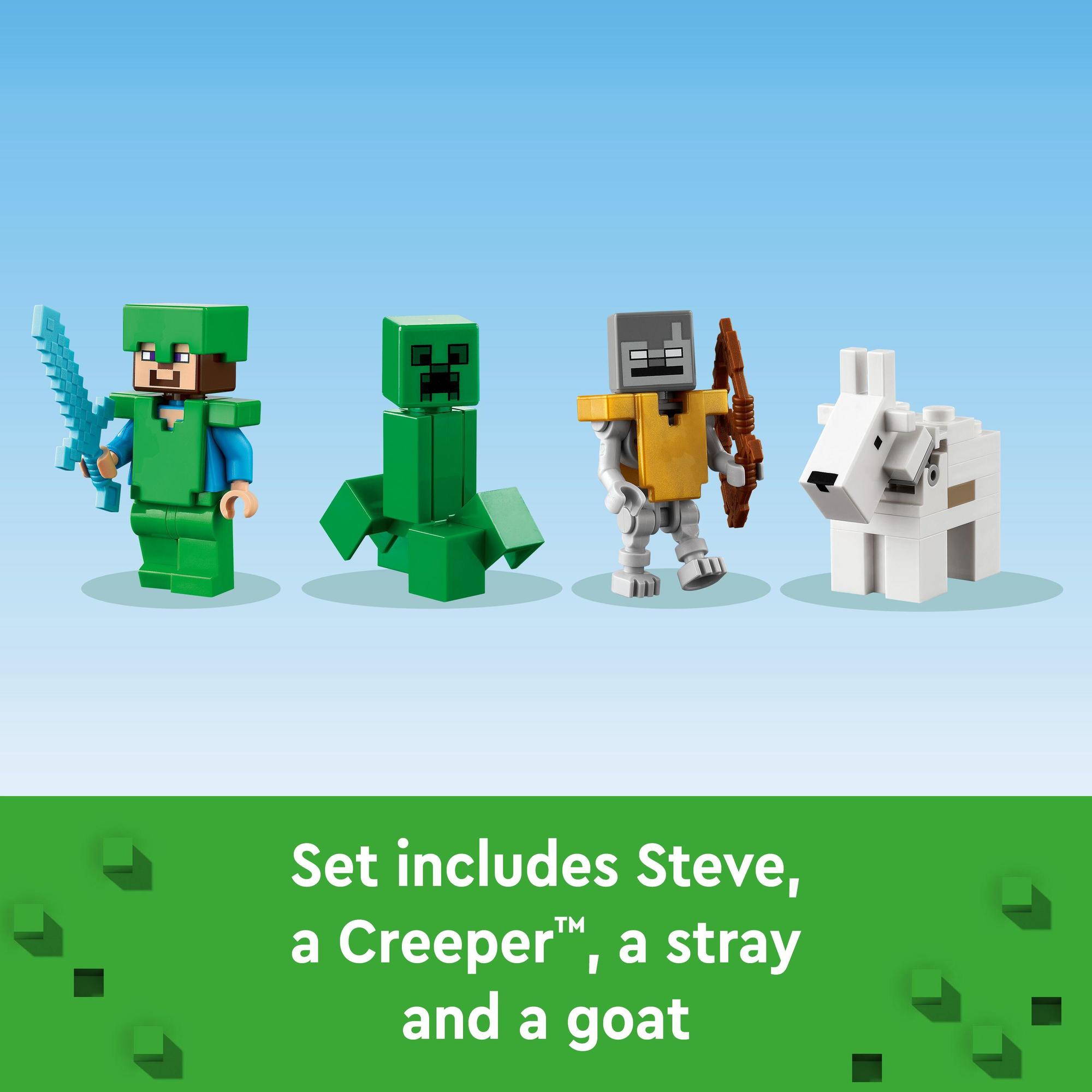 LEGO Minecraft 21243 Đỉnh Núi Băng Giá