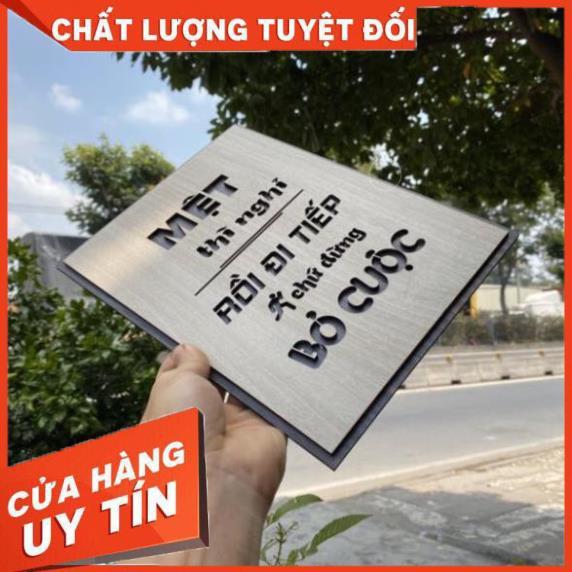 Tranh tạo động lực bằng Gỗ treo tường những câu nói slogan bất hủ ý nghĩa