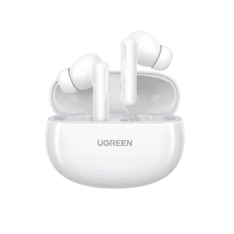 Ugreen 15158 v5.3 HiRes HiTune T6 Hybrid Active Noise Cancelling tai nghe bluetooth chống ồn pin 30h 48dB màu trắng ANC WS200 20015158 - Hàng chính hãng