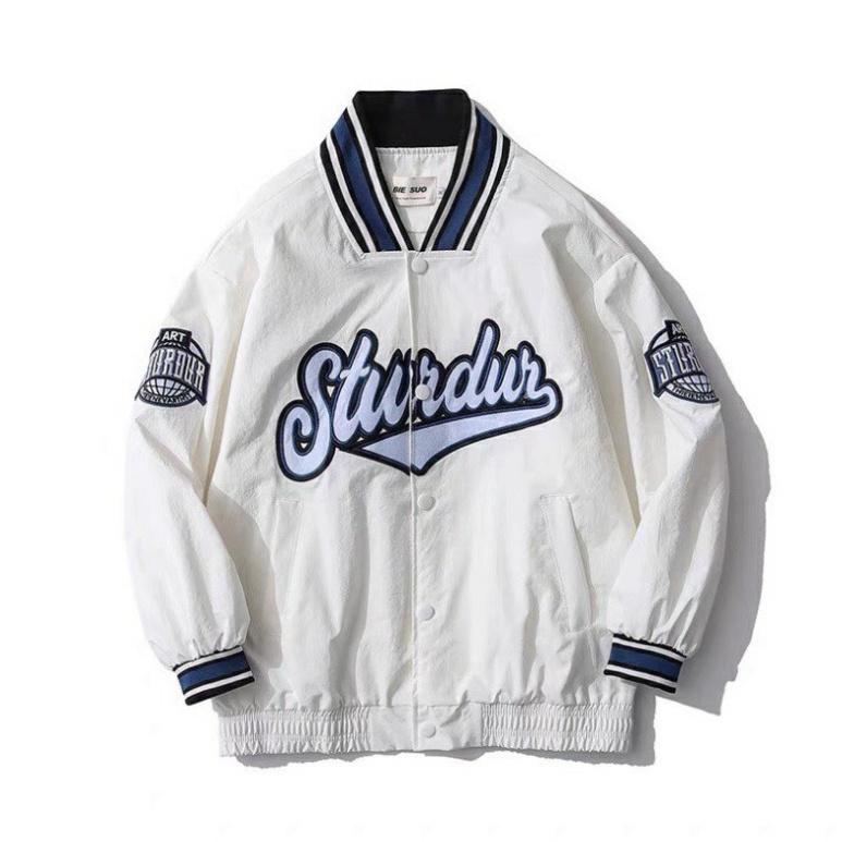 Áo khoác bomber jacket dù 2 lớp unisex nam nữ thu đông STURDUR 2 màu ulzzang chất đẹp chất xuất dư