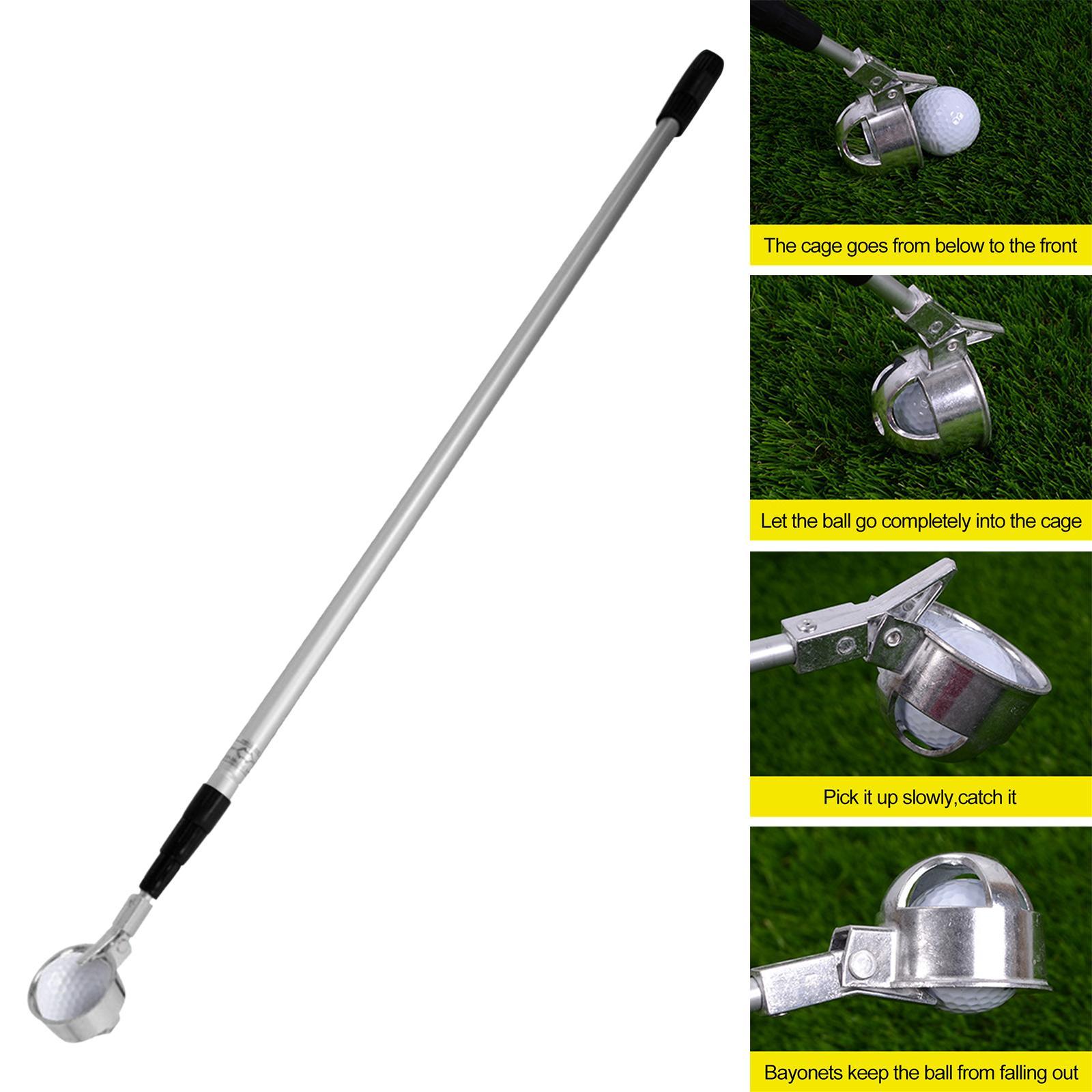 Golf Ball Retriever Telescopic Golf Ball Picker Pick Up Tool