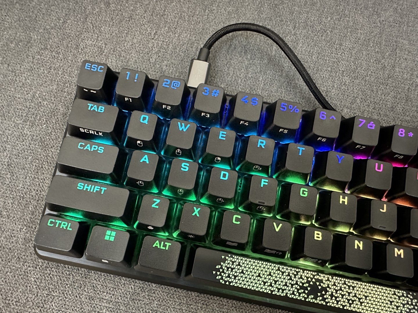 Bàn phím Corsair K65 PRO MINI RGB OPX_Mới, hàng chính hãng